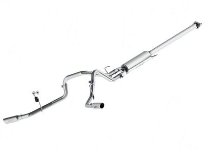 MBRP Armor Plus Dual Exhaust System with Polished Tips; Side Exit (15-20 5.0L F-150)
