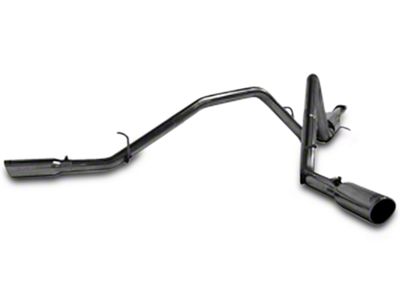 MBRP Armor Plus Dual Exhaust System with Polished Tips; Side Exit (07-13 4.8L Sierra 1500)
