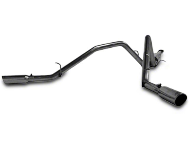 MBRP Armor Plus Dual Exhaust System with Polished Tips; Side Exit (07-09 6.0L Sierra 1500, Excluding Hybrid)