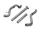 MBRP Armor Plus Dual Exhaust System with Polished Tips; Middle Side Exit (11-14 6.2L F-150, Excluding Raptor)