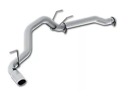 MBRP Armor Plus Filter-Back Single Exhaust System with Polished Tip; Side Exit (14-18 3.0L EcoDiesel RAM 1500)