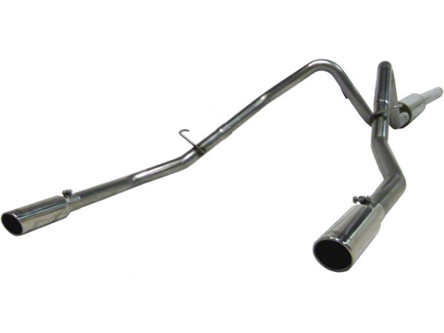MBRP Armor Plus Dual Exhaust System with Polished Tips; Rear Exit (04-08 4.6L F-150)