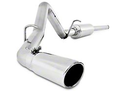 MBRP Armor Plus Single Exhaust System with Polished Tip; Side Exit (09-13 5.3L Sierra 1500)