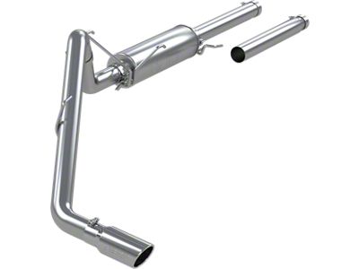 MBRP Armor Plus Single Exhaust System with Polished Tip; Side Exit (04-08 5.7L RAM 1500)
