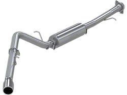 MBRP Armor Lite Single Exhaust System with Polished Tip; Side Exit (07-10 Yukon Denali)