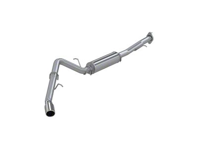 MBRP Armor Plus Single Exhaust System with Polished Tip; Side Exit (07-08 5.3L Yukon)