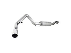 MBRP Armor Lite Single Exhaust System with Polished Tip; Side Exit (00-06 5.3L Yukon)