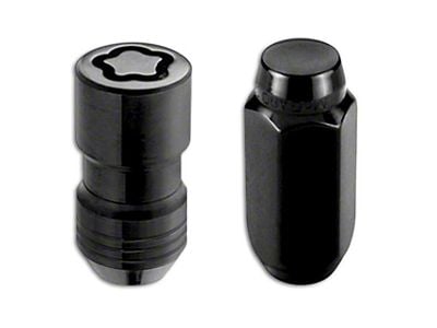 McGard Black Wheel Installation Lug Nut Kit; 14mm x 1.5; Set of 24 (99-24 Sierra 1500)