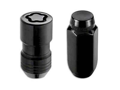 McGard Black Wheel Installation Lug Nut Kit; 14mm x 1.5; Set of 24 (99-24 Silverado 1500)