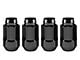 McGard Black Bulge Cone Seat Style Lug Nut Kit; 14mm x 1.5; Set of 4 (99-24 Silverado 1500)