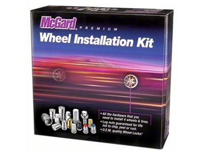 McGard Chrome Wheel Installation Lug Nut Kit; 14mm x 1.5; Set of 20 (12-18 RAM 1500)