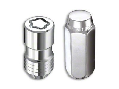 McGard Chrome Wheel Installation Lug Nut Kit; 9/16-Inch; Set of 20 (02-11 RAM 1500)