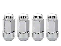 McGard Chrome Bulge Cone Seat Style Lug Nut Kit; 14mm x 1.5; Set of 4 (99-26 Sierra 1500)