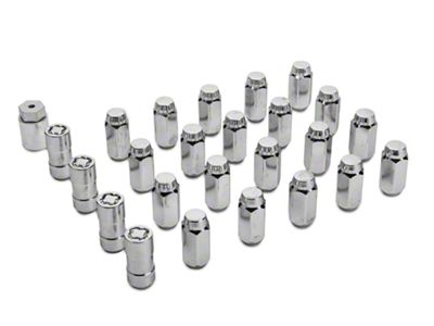 McGard Chrome Wheel Installation Lug Nut Kit; 14mm x 1.5; Set of 24 (15-25 Colorado)