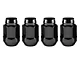 McGard Black Bulge Cone Seat Style Lug Nut Kit; 14mm x 1.5; Set of 4 (15-24 F-150)