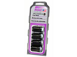 McGard Black Spline Drive Lug Nut Kit; 14mm x 1.5; Set of 4 (15-25 F-150)