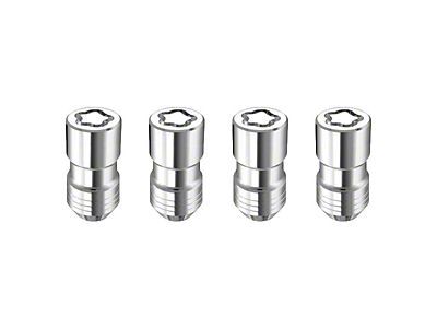 McGard Chrome Cone Seat Style Wheel Lock Set; M12 x 1.75 (97-Early 00 F-150)