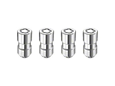 McGard Chrome Cone Seat Style Wheel Lock Set; M12 x 1.75 (97-Early 00 F-150)