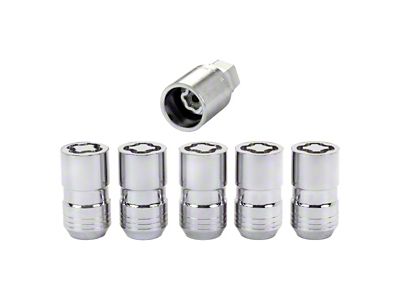 McGard Chrome Cone Seat Style Wheel Lock Set; M14 x 1.5 (05-25 F-250 Super Duty)