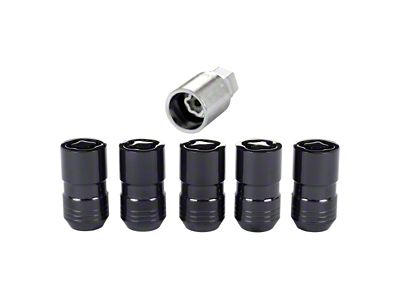 McGard Black Cone Seat Style Wheel Lock Set; M14 x 1.5 (11-23 F-350 Super Duty)