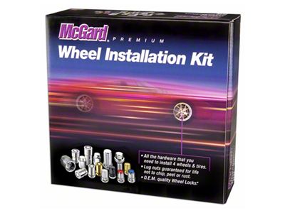 McGard Gold SplineDrive 6-Lug Wheel Installation Kit; 14mm x 1.5 (99-24 Silverado 1500)