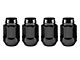 McGard Black Bulge Cone Seat Style Lug Nut Kit; 14mm x 1.5; Set of 4 (12-24 RAM 3500)