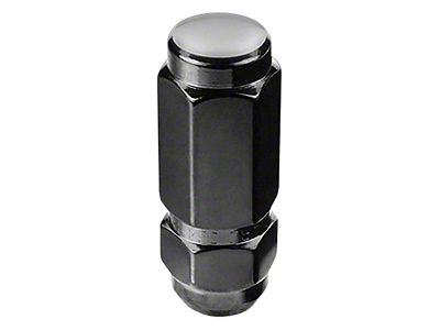 McGard Black Cone Seat Style Lug Nut Kit; 9/16-18; Set of 8 (03-11 RAM 3500)