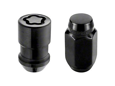 McGard Black Cone Seat Style 6-Lug Wheel Installation Kit; M12 x 1.5 (19-25 Ranger)