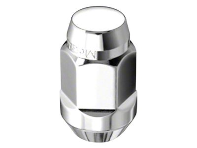 McGard Chrome Bulge Cone Seat Style Lug Nut Kit; M12 x 1.5; Set of 4 (19-25 Ranger)