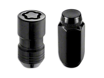 McGard Black Wheel Installation Lug Nut Kit; 14mm x 1.5; Set of 24 (07-24 Sierra 2500 HD)