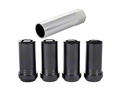 McGard Black Tuner Style Wheel Lock Set; M14 x 1.5 (99-23 Silverado 1500)