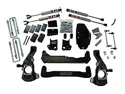 McGaughy's 4-Inch Premium Suspension Lift Kit with M84 Shocks; Black (20-26 Sierra 2500 HD, Excluding AT4X)