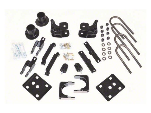 McGaughys Suspension Lowering Kit; 2-Inch Front / 4-Inch Rear (15-17 2WD F-150)