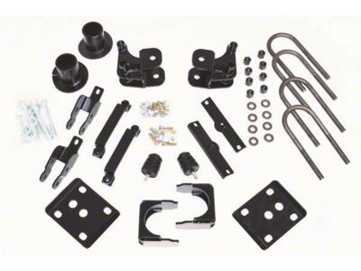 McGaughys Suspension Lowering Kit; 2-Inch Front / 4-Inch Rear (15-17 2WD F-150)