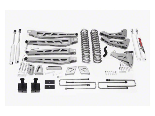 McGaughys Suspension 6-Inch Phase 3 Suspension Lift Kit with Shocks (11-16 4WD F-250 Super Duty)