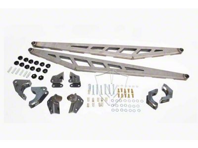 McGaughys Suspension Traction Bar Kit (11-16 4WD F-250 Super Duty w/ 6-3/4-Foot Bed & 3.50-Inch Axle)