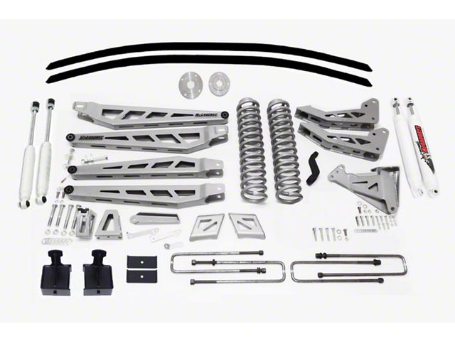 McGaughys Suspension 8-Inch Phase 3 Suspension Lift Kit with Shocks (11-16 4WD F-350 Super Duty)