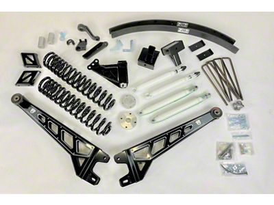 McGaughys Suspension 8-Inch Premium Suspension Lift Kit with Shocks (17-19 4WD F-350 Super Duty)