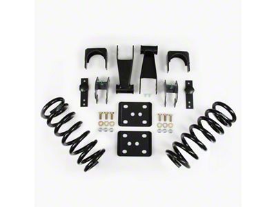McGaughys Suspension Lowering Kit; 2-Inch Front / 4-Inch Rear (09-18 2WD RAM 1500 w/o Air Ride)