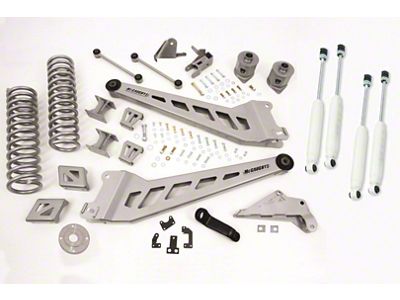 McGaughys Suspension 6-Inch Premium Radius Arm Suspension Lift Kit with Shocks (14-18 4WD RAM 2500)