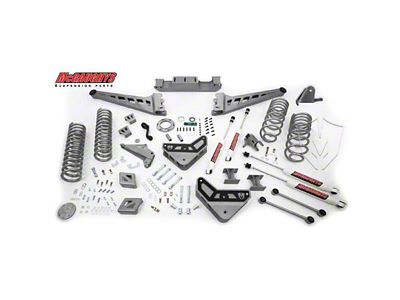 McGaughys Suspension 8-Inch Premium Radius Arm Suspension Lift Kit with Shocks (14-18 4WD RAM 2500)