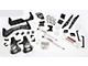 McGaughys Suspension 7 to 9-Inch Premium Suspension Lift Kit with Shocks; Silver with Stainless Steel Inserts (14-18 4WD Sierra 1500 w/ Stock Cast Aluminum or Stamped Steel Control Arms, Excluding Denali)