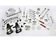 McGaughys Suspension 7 to 9-Inch Premium Suspension Lift Kit with Shocks; Silver (14-18 4WD Sierra 1500 w/ Stock Cast Aluminum or Stamped Steel Control Arms, Excluding Denali)