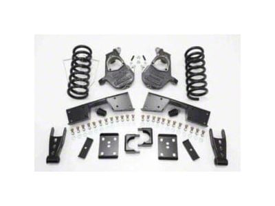 McGaughys Suspension Lowering Kit for 16+ Inch Wheels; 5-Inch Front / 7-Inch Rear (01-06 2WD Silverado 1500 Regular Cab)