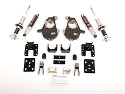 McGaughys Suspension Adjustable Lowering Kit; 3 to 5-Inch Front / 5 to 7-Inch Rear (07-13 2WD Silverado 1500)