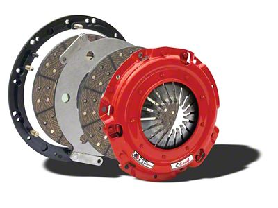 McLeod RST Twin Disc 800HP Organic Clutch Kit for Large Diameter Flywheels Only; 23-Spline (90-99 5.2L Dakota)