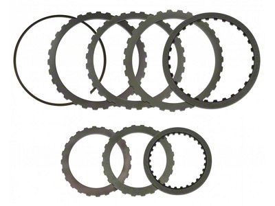 McLeod 10R80 Automatic Transmission Friction and Steels Kit; 1000 HP Capacity (19-25 Ranger)