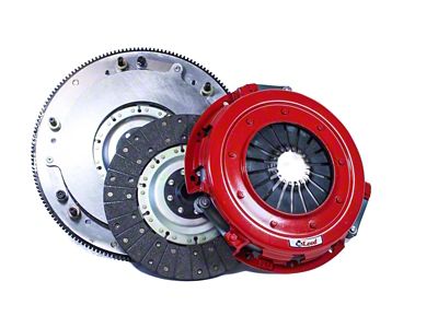 McLeod Original Street Twin Disc Organic Clutch Kit with Flywheel; 10-Spline (99-06 4.8L, 5.3L Sierra 1500)