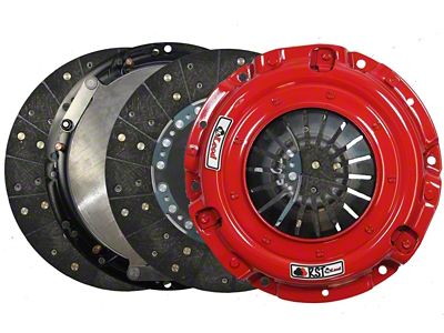 McLeod RST Twin Disc 800HP Organic Clutch Kit with Steel Flywheel; 10-Spline (99-06 4.8L, 5.3L Sierra 1500)