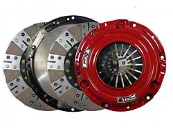 McLeod RXT Twin Disc 1000HP Ceramic Clutch Kit with Steel Flywheel; 10-Spline (99-06 4.8L, 5.3L Sierra 1500)